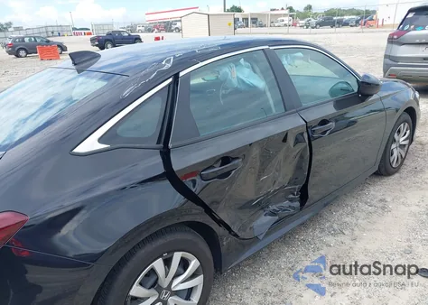 2025 Honda Civic Lx from USA, damaged, VIN 2HGFE2F24SH518872